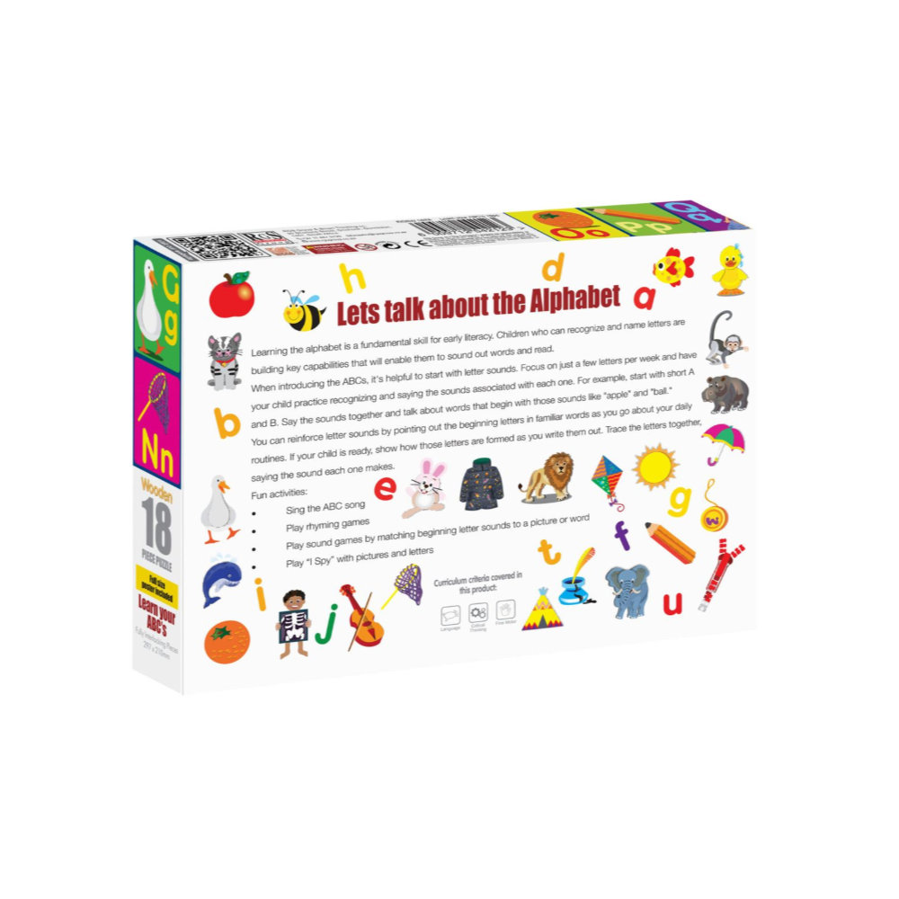 Learn Your ABC 18 Piece Puzzle - Image 2